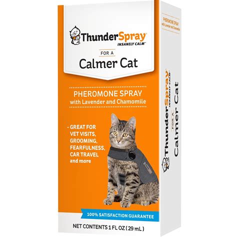 Thunderspray Calming Pheromone Spray For Cats Oz Walmart