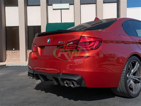 BMW F10 M5 DTM Carbon Fiber Rear Diffuser 2012 2017