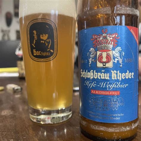 Hefe Wei Bier Alkoholfrei Schlo Brauerei Rheder Photos Untappd