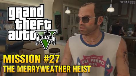 Grand Theft Auto V Mission The Merryweather Heist Freighter