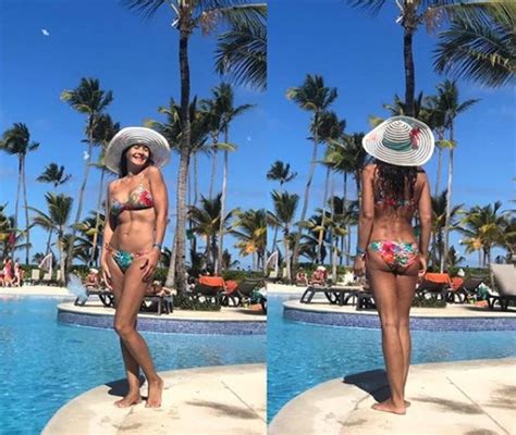 Actriz Alejandra Herrera cautiva en bikini a sus 48 años Tecache cl