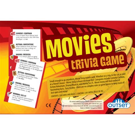 Movies Trivia Game - Nokomis Bookstore & Gift Shop