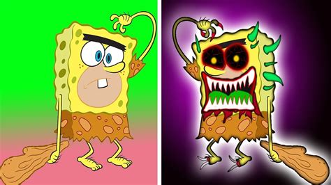 Spongebob Squarepants Spongegar As Horror Version Scarry Version Youtube