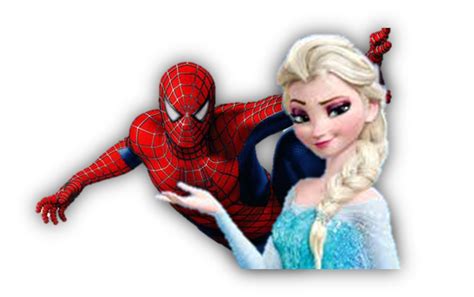 Meet And Greet With Elsa And Spiderman Elsa Spiderman Frozen Elsa