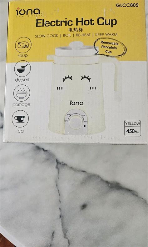 Iona Electric Hot Cup TV Home Appliances Other Home Appliances On Carousell