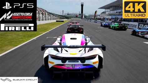 Ps Assetto Corsa Competizionesuzuka K Hdr Fpsrace Play Youtube