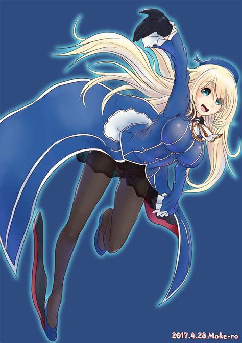 The Big Imageboard Tbib 1girl Atago Kancolle Beret Black Gloves Black Pantyhose Blonde