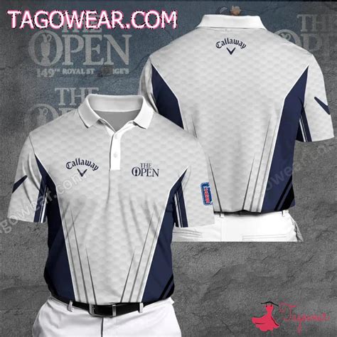 The Open Championship Callaway Golf Polo Shirt Tagowear