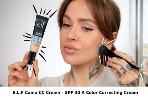 E L F Camo Cc Cream Spf A Color Correcting Cream