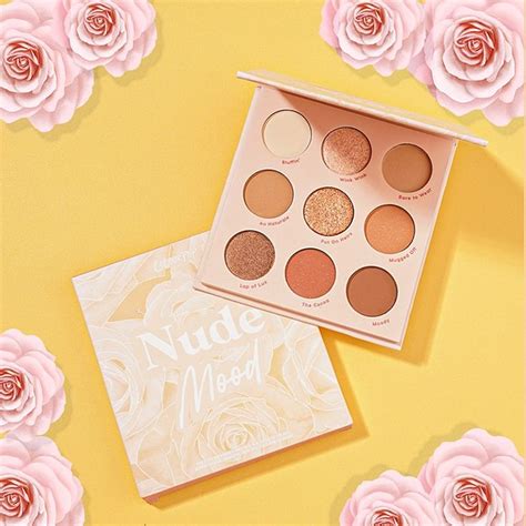 Colourpop Glitter And Matte Nude Mood Eyeshadow Palette