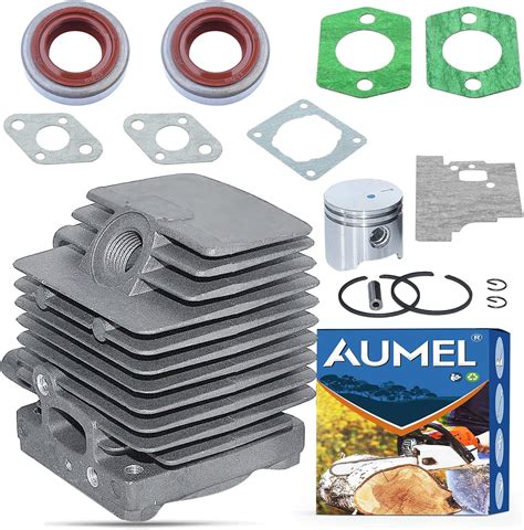 Aumel Mm Cylinder Piston Pin Ring Gasket Kit Fit Stihl Fs Fs Fs