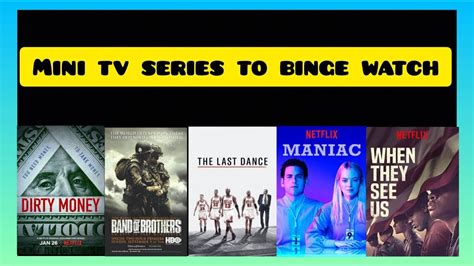 Best Mini Tv Series To Binge Watch Youtube