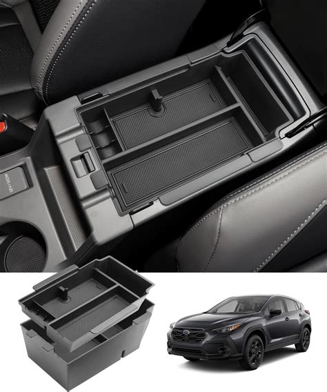 Amazon Salusy Subaru Crosstrek Center Console Organizer Tray