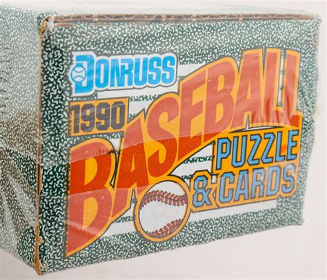 Donruss Baseball Card Puzzle Box Complete Set Of Cards