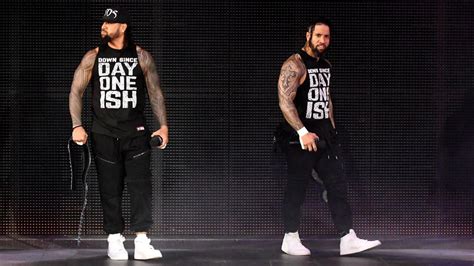 The Usos Vs Rusev Aiden English Photos WWE