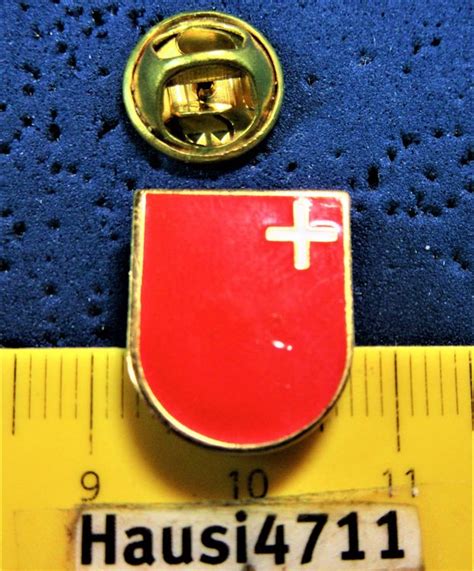 Schmuck Pin Kantons Wappen Schwyz Klein X Mm Goldig Kaufen Auf Ricardo