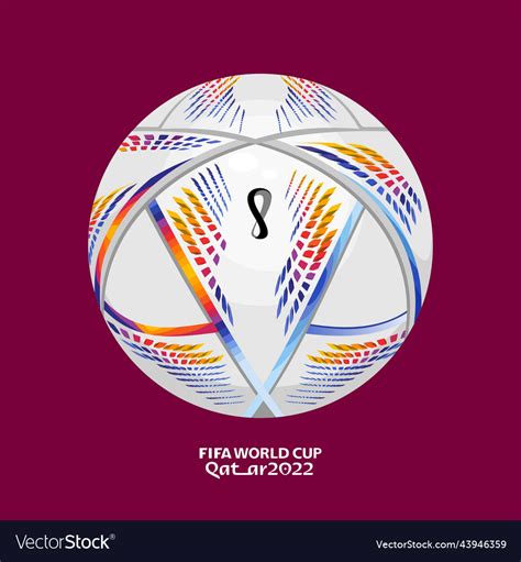 World Cup 2022 Ball Vector