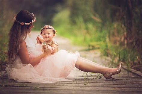 Cutest Tulle Moment With Flowers So Adorable And Precious Mother