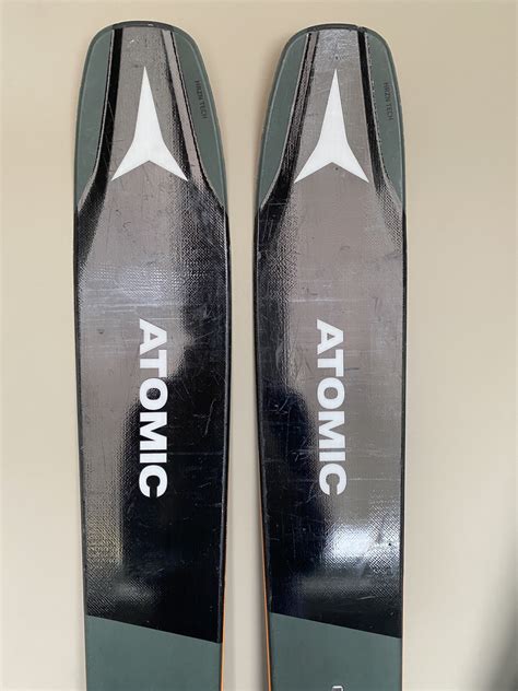 Cm Atomic Backland Skis With Marker Kingpin Bindings And Black