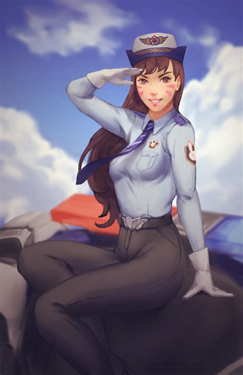 Officer Dva By Gracezhu On Deviantart