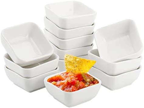 Amazon Lawei Packs Ceramic Dip Bowls Set Oz Condiments