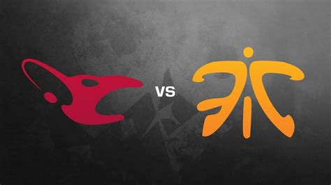 Mousesports Vs Fnatic Eleague Cs Go Premier Mirage Map