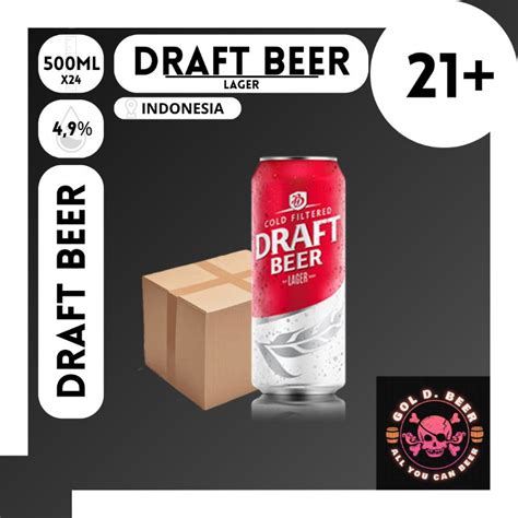 Jual Paket 1 Ctn Draft Beer Cans 500ML Shopee Indonesia