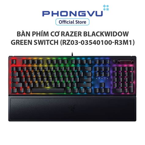 B N Ph M C Razer Blackwidow V Green Switch Rz R M B O