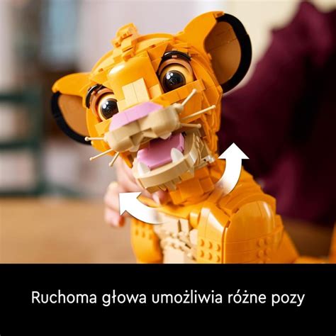 LEGO Disney Król Lew Młody Simba za 489 zł cena katalogowa 619 99