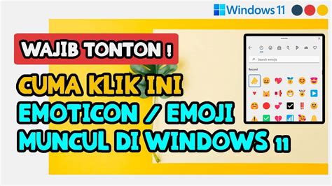 CARA MEMUNCULKAN MENAMPILKAN EMOTICON EMOJI SIMBOL SYMBOL DI