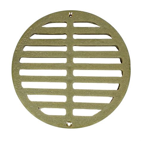 8.5 " Brass Floor Drain Grate/Plastic Oddities