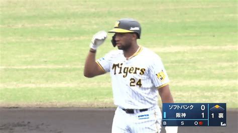 イージースポーツ On Twitter ⚾️ウエスタン・リーグ⚾️ ロハス・ジュニア 選手の高く上がった打球は フェンス直撃のタイムリー