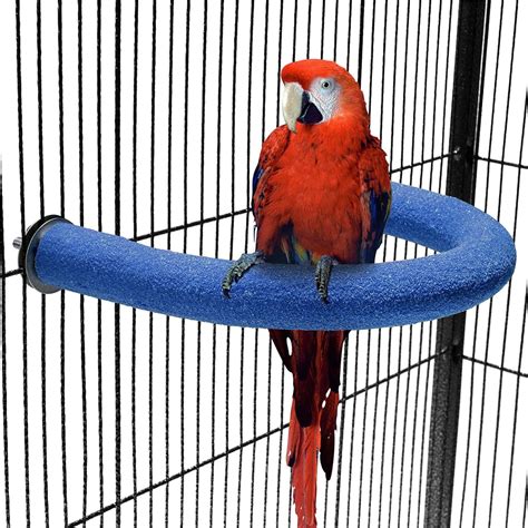 frgkbtm parrot perch stand  shape quartz sands bird stick paw