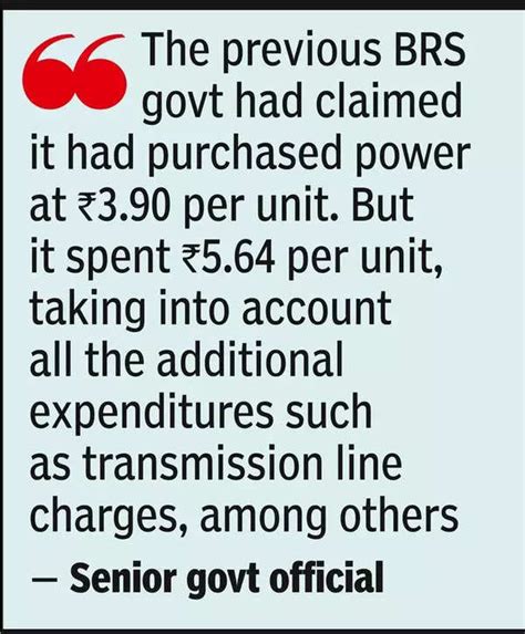 BRS Govt Chhattisgarh PPA Led To Rs 6 000 Crore Loss For Telangana