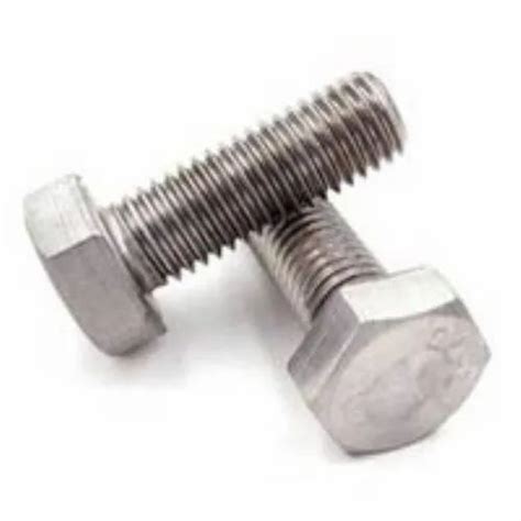 Hexagonal Stainless Steel Hex Bolt Material Grade Size Inch