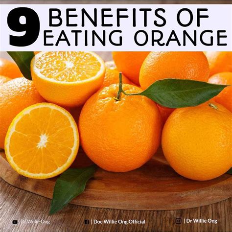 Benefits Of Eating Oranges Doc Willie Ong