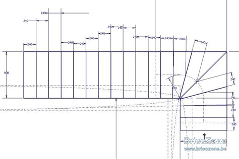 Logiciel Calcul Escalier Quart Tournant Limon Central Plan Acier