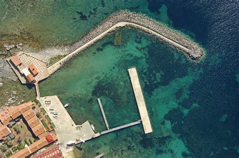 Villamarina Harbour In On Piana Island Sardinia Italy Marina