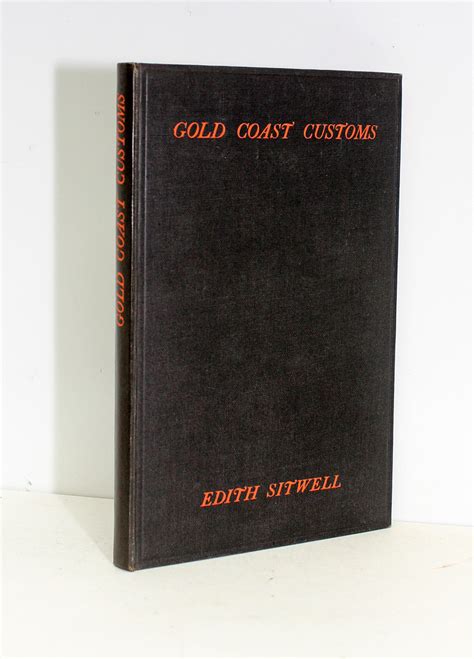 Gold Coast Customs From The Library Of Siegfried Sassoon By Edith