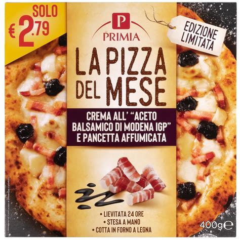 PIZZA ACETO BALS IGP PANCETTA PRIMIA GR 400 Tigros