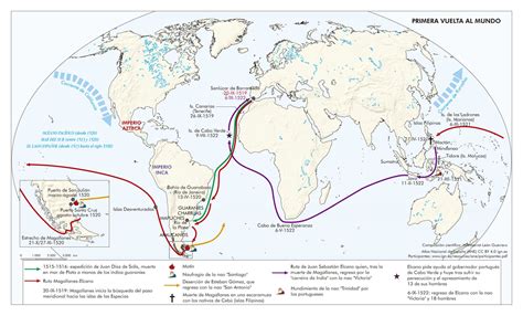 Archivo Mundo Primera Vuelta Al Mundo Mapa Spa