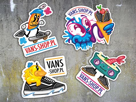 Vans Shop stickers :: Behance