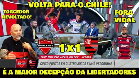 O FLAMENGO É A MAIOR DECEPÇÃO BRASILEIRA DA LIBERTADORES ATÉ AGORA É