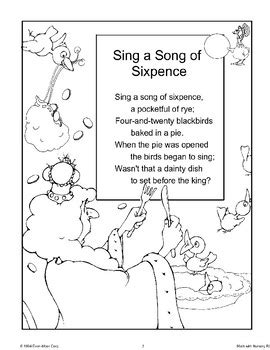 Sing a Song of Sixpence by Evan-Moor Educational Publishers | TpT