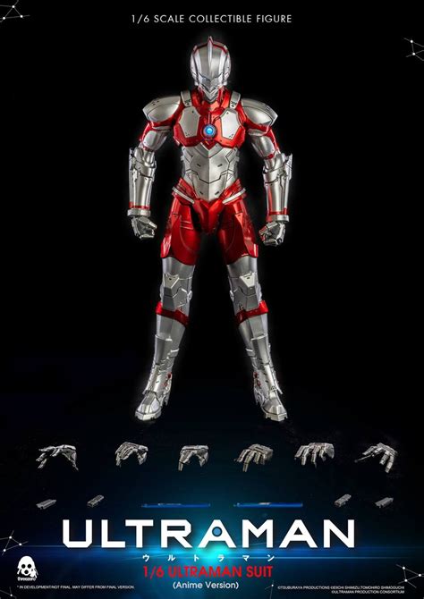 Ultraman Ultraman 16 Action Figure Anime Version ThreeZero - ToyWiz