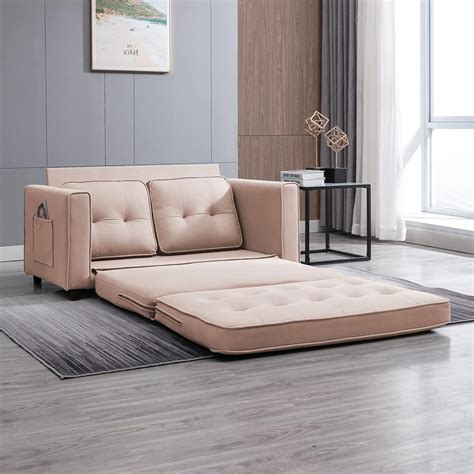 Balus Sof Cama Plegable Convertible En Cuna De Dos Plazas Sof