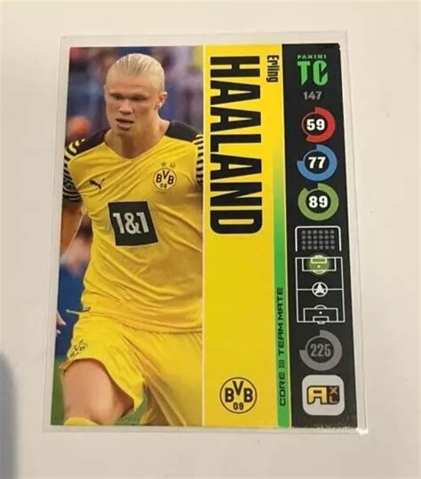 Carte Card Carta Erling Haaland Dortmund Panini Adrenalyn Xl Top Class