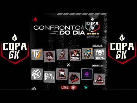 FREE FIRE AO VIVO COPA GK SEMI FINAL BxC FULL MOBILE