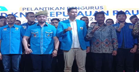 Ryano Panjaitan Lantik Pengurus DPD KNPI Kepri Periode 2022 2025