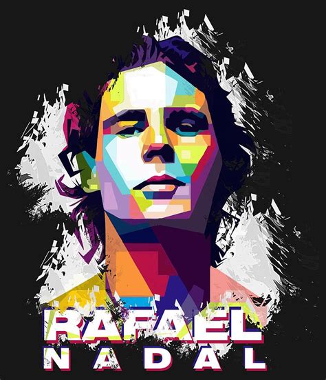 rafael nadal art photograph  andree soka pixels